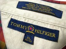 ＠美品 トミーヒルフィガー TOMMY HILFIGER 長袖チェックシャツRB371 XL アメリカ古着 大きいサイズ_画像4