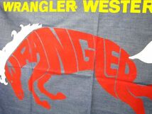 ＠70's ラングラー Wrangler デニム バナー 販促 ディスプレイ 看板 コレクション ブルーベル 内巻き ウエスタン カウボーイ_画像4