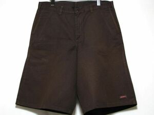 ＠ディッキーズ Dickies ワーク ショーツd515 アメリカ古着 大きいサイズ ブラウン 茶 USP