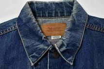 ＠美品 色落ち綺麗 雰囲気漂う リーバイス Levi's 70505 small e トラッカージャケットj435 アメリカ古着 インディゴ_画像3