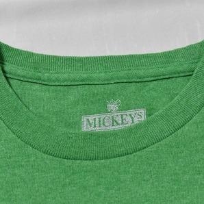 @美品 ミッキーズ Mickey's Beer オィシャル Tシャツ tt18 アメリカ古着 ビックサイズ L ビールの画像3
