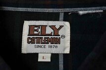 ＠美品 エリーキャトルマン ELY CATTLEMAN 長袖ウエスタンシャツw560 L ビックサイズ アメリカ古着_画像4