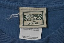 ＠美品 スポーツマンズ SPORTSMAN'S プリント 長袖Tシャツ tt327 アメリカ古着 L ビックサイズ ロングスリーブ_画像4