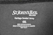 ＠美品 特大 セントジョンズベイ ST.JOHN'S BAY 長袖ポロシャツSL405 アメリカ古着 XXXXL ビックサイズ_画像4