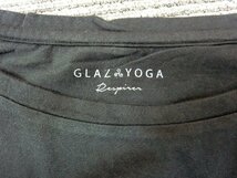 GY148-2)GLAZ YOGA/モダール/BIG－T/Tシャツ/ネイビー/レディース/ヨガ/日本製/フリーサイズ/_画像7