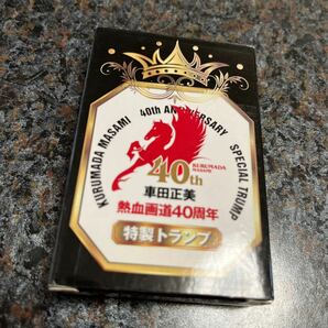 中古☆ チャンピオンRED 2014年8月号 付録☆ 車田正美 熱血画道 40周年 特製トランプ 聖闘士星矢 リングにかけろ 風魔の小次郎 B’TXの画像8