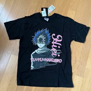 サイズL☆ 幽遊白書 飛影 ☆半袖 Tシャツ 黒 ☆しまむら