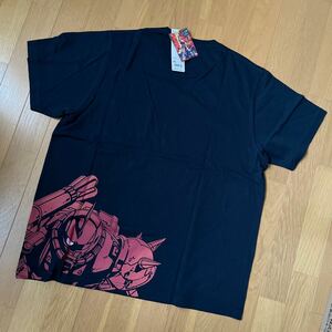 サイズXXL （3L）☆ シャア 専用 ザク ☆ 機動戦士ガンダム 40周年 半袖 Tシャツ 紺 ☆ ユニクロ UNIQLO