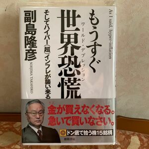 もうすぐ世界恐慌（ワールド・デプレッション）　そしてハイパー〈超〉インフレが襲い来る 副島隆彦／著