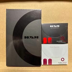 DR.VAPE Model2 ブラック　＆　専用カートリッジ（クラシックスモーク、ピュアアップル）【新品未開封】