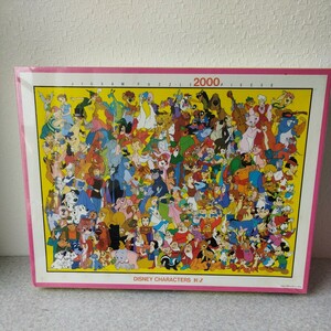 未開封品★Disney ジグソーパズル 2000ピース DISNEY CHARACTERS 162