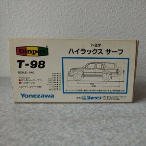 中古品★Yonezawa ダイヤペットミニカー T-98 トヨタ ハイラックス サーフの画像2