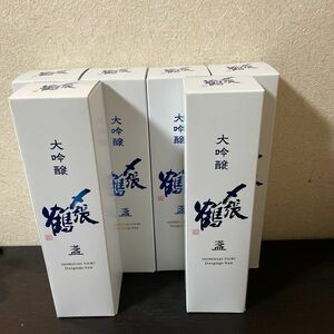 19 日本酒セット　〆張鶴 大吟醸 盞 六本セット　720ml