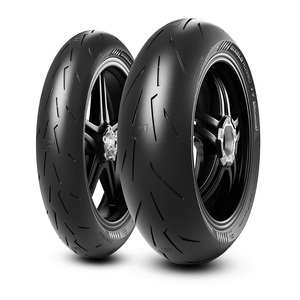 PIRELLI DIABLO ROSSO IV CORSA　フロントリアセット 120/70ZR17 58W & 180/55ZR17 73W　ピレリ ディアブロ　並行輸入品/2022年製