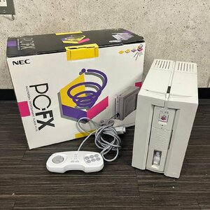 NEC PC-FX 本体 1995年製 マルチメディアエンターテイメントプレイヤー コントローラー付き ゲーム機 レトロ　041301w/T15（120）