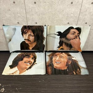 The Beatles ザ・ビートルズ ポスター 4枚セット Apple アップル・レコード 約60.5cm×84cm　041317w/T20（100）