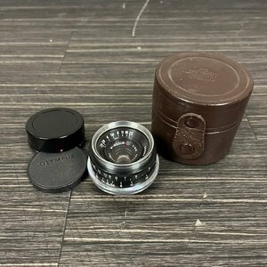 NIPPON KOGAKU 日本光学 Nikon ニコン カメラレンズ フィルムカメラ 1:2.5 f=3.5cm ケース付き　041810w/T14（60）