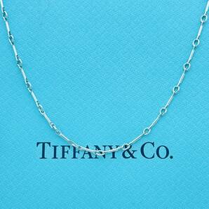 ヴィンテージ ティファニー ボーン リンク ネックレス シルバー 44.5cm TIFFANY&Co.★856