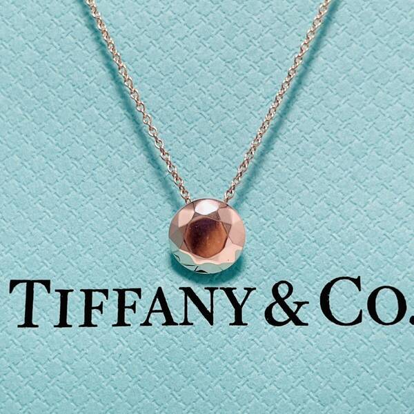現行品 ティファニー 2カラットファセット ネックレス シルバー TIFFANY&Co.★516