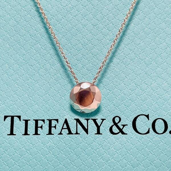 現行品 ティファニー 2カラットファセット ネックレス シルバー TIFFANY&Co.★516