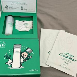 アルビオン スキコン50周年　２個セット 薬用スキンコンディショナーエッセンシャルＮ クレンジングバー 洗顔石鹸