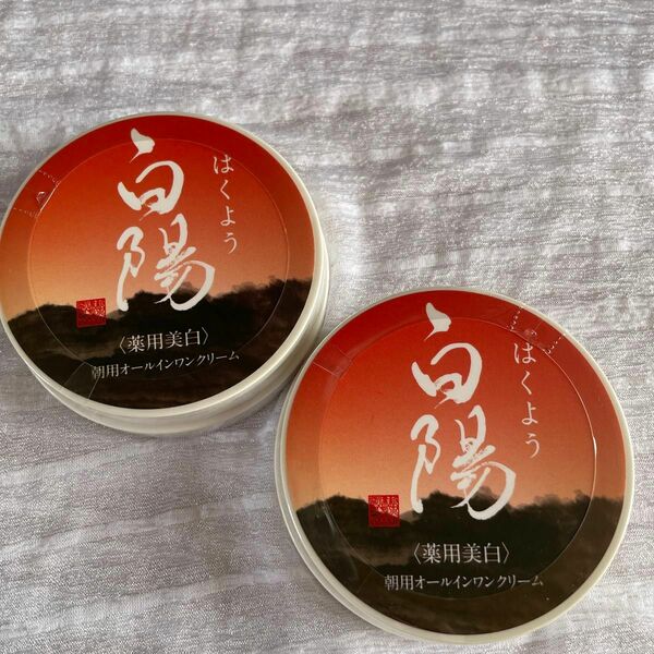 ■白陽　薬用美白　オールインワンクリーム　40g　2個セット