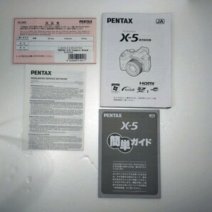 【中古動作確認済み】PENTAX X-5 クラシックブラック ペンタックス デジカメ デジタルカメラ コンデジの画像10