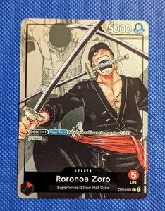 ワンピースカードゲーム 海外版 英語 ロロノア・ゾロ ワンピースカード
