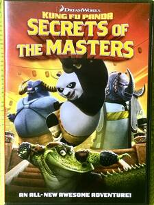 DREAM WORKS English version DVD*KUMG FU PANDA SECRETS OF THE MASTERS!