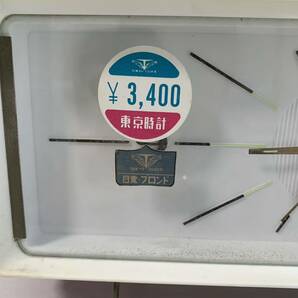 アンティーク Tokyo Clock 東京時計 目覚まし No.1398 ブロンド 置き時計 アラーム レッド 昭和レトロ アナログ 中古の画像5