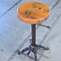 ダルトン 2万「BAR STOOL/バースツール」インダストリアル リビング 昇降 アイアン ディスプレイ DULTON 椅子_画像1