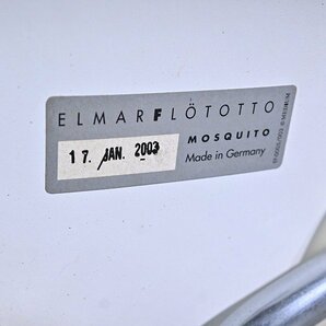ドイツ製 ELMAR FLOTOTTO「モスキート」チェア 椅子 ラウンジ ダイニング ホワイト mosquito_イームズ cassina arflexの画像3