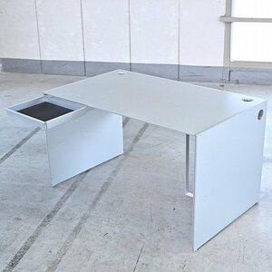 cassina ixc 35 ten thousand [ air frame ] desk a David * chipper field desk aluminium executive kasi-na*ikssi-