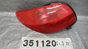 206 GF-A206CC left tail lamp 2531G 351120