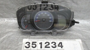 Nワゴン DBA-JH1 スピードメーター 78100 T6G N012 351234