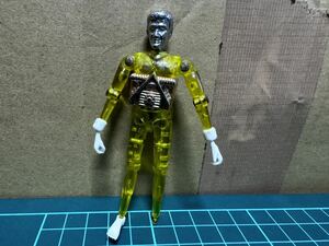 最初期　板バネ　素足　ミクロマン ダイアクロン　サイボーグ　当時物 タカラ 昭和　人形　ロボット　旧タカラ　変身サイボーグ　