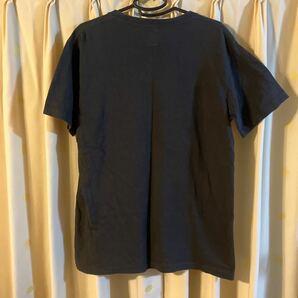 HRM ハリウッドランチマーケット ペナント柄 プリントTシャツ サイズL ブラックの画像3