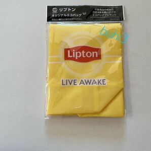 非売品　リプトン　オリジナルエコバッグ　　　　　　紅茶ブランド　Lipton ★/送料無料●