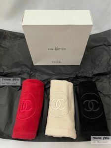 シャネル　CHANEL ハンドタオル　3枚セット　正規品　シャネラー