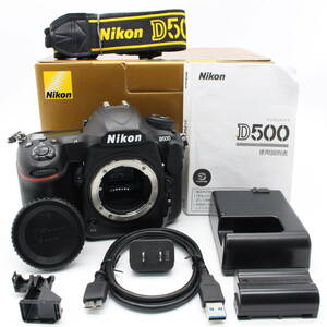 Nikon D500 ボディ ショット数73311★4729