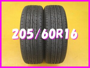 ◆送料無料 A1s◆　205/60R16　92H　グッドイヤー　GT-Eco Stage　夏２本　2019年製　※ノア・ヴォクシー等