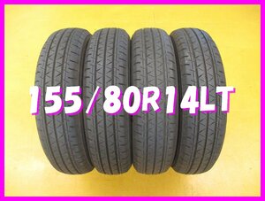 ◆送料無料 A1s◆　155/80R14　88/86NLT　ヨコハマ　BLUEAYTH-VANRY55　夏4本　※2023年製②