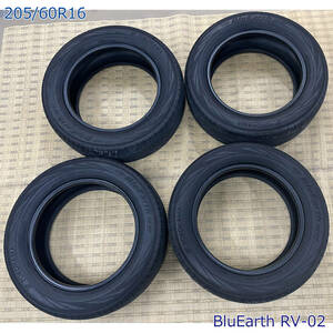 BluEarth RV-02 205/60R16 92H タイヤ×4本セット