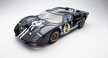 HOスロットカー 新品！AFX メガG＋ フォード GT40 Mk IIB No.2 セブリング クリアコレクター TYCO のコースでも走る！_画像4