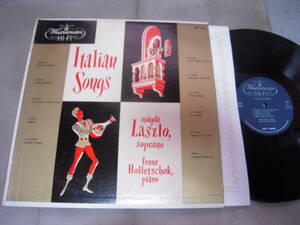 【US盤LP】「Italian Songs/Laszlo」Westminster