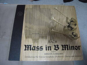 【US盤LP】「BACH MASS IN B MINOR/SCHERCHEN」WESTMINSTER