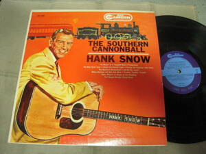 【US盤LP】「HANK SNOW/THE SOUTHERN CANNONBALL」RCA