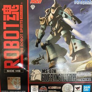 ROBOT魂　魂ウェブ限定　MSV 機動戦士ガンダムグフ飛行試験型　開封品