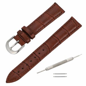  наручные часы ремень черный koen Boss Brown 12mm замена инструмент & spring палка есть телячья кожа мужской женский 