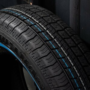 新品 SALE ホワイトリボンタイヤ 13インチ 155/80R13 ワイヤーホイール 4本 シュアトラック ローライダー USDM インパラ タウンカー キャデの画像5